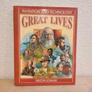 Vintage 1991 FE Invention and Technology Great Lives Hardcover Educational Book